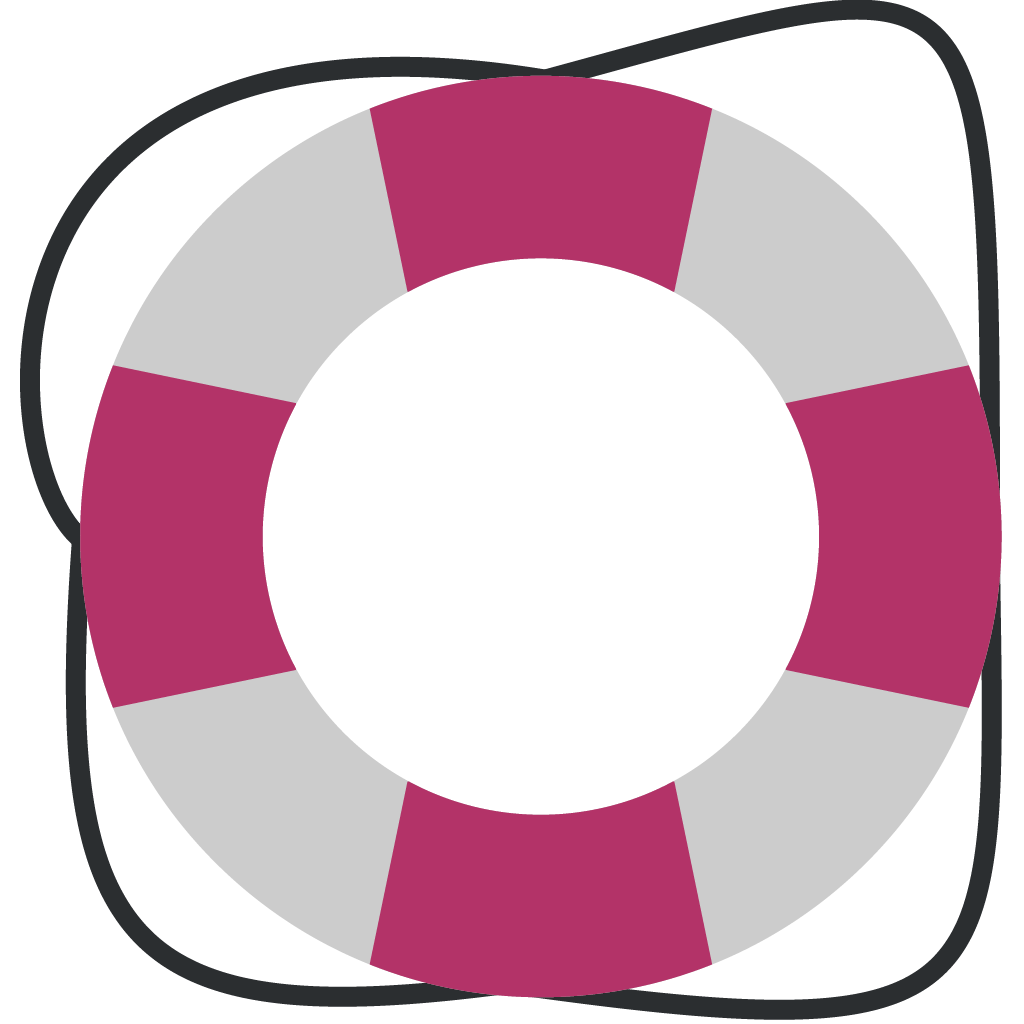 SkoleIT Support ikon – redningskrans