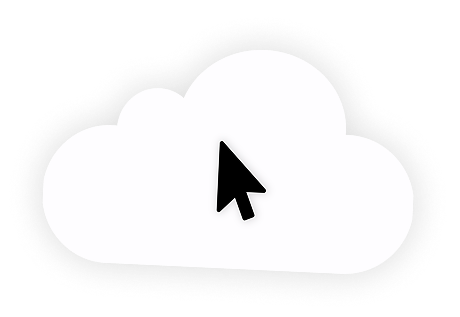 Sky-ikon der symboliserer cloud-baserede kontorprogrammer