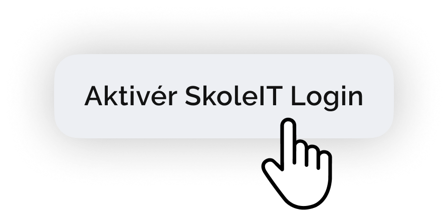 Skærmbillede af knappen "Aktivér SkoleIT Login"